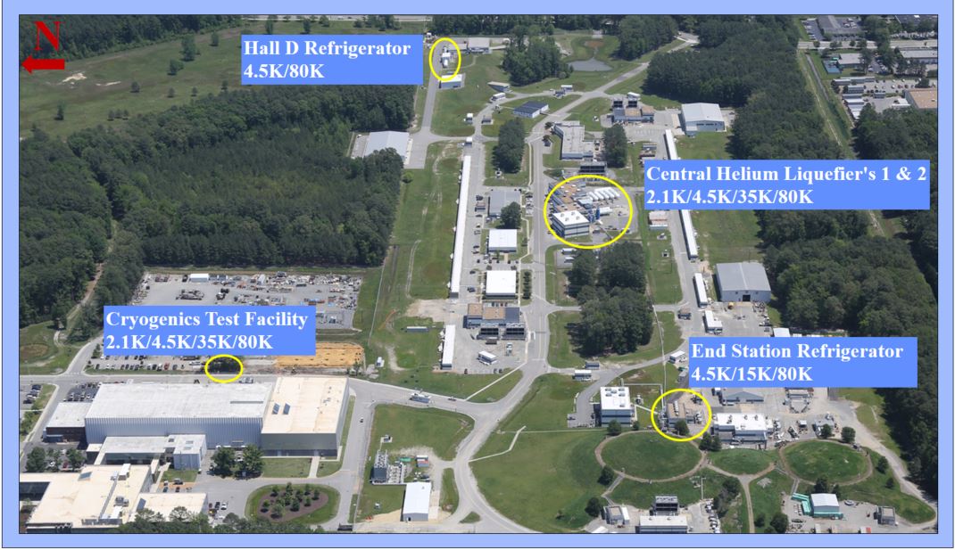 cryogenic facilities map