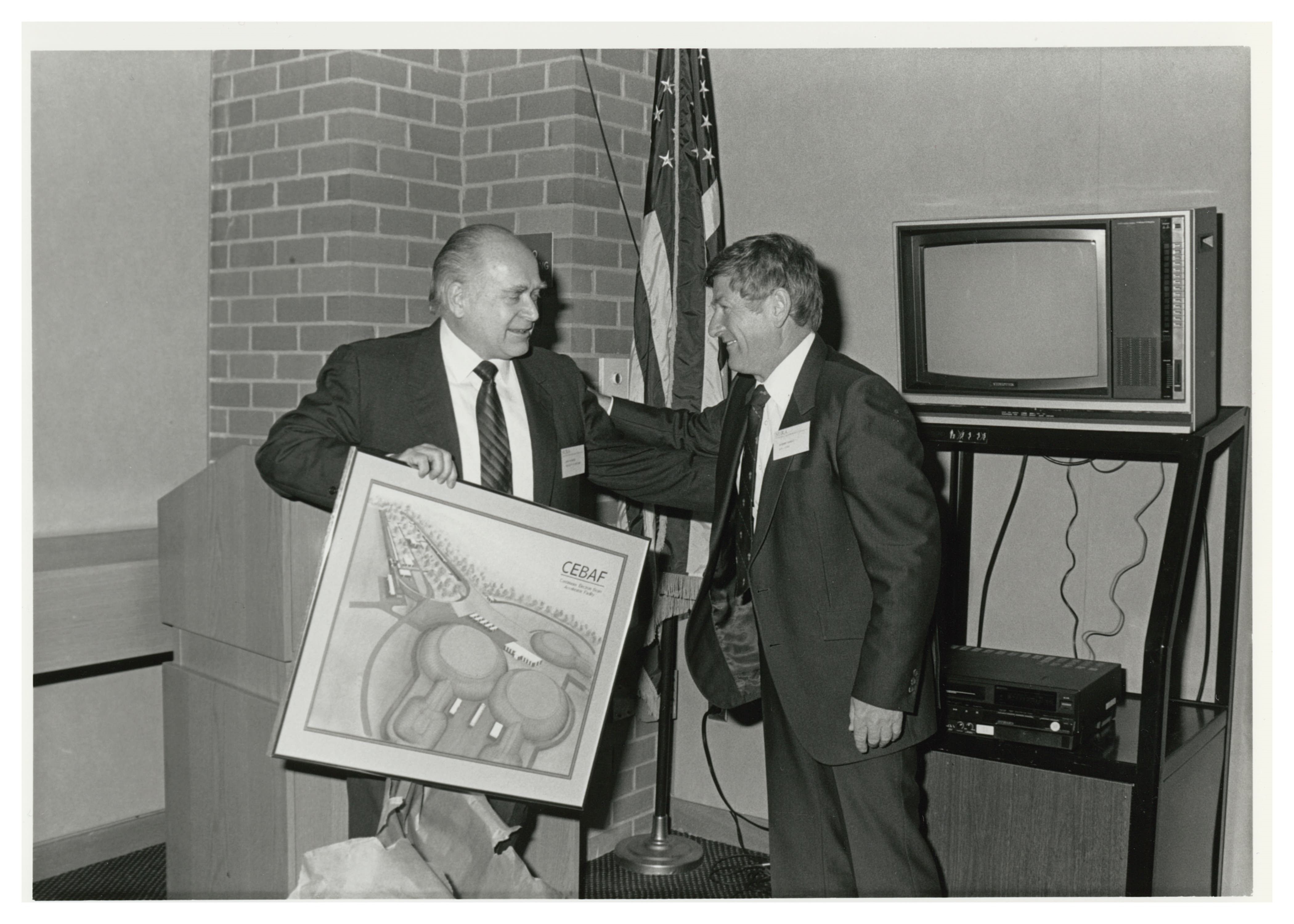 Harry Holmgren and Hermann A. Grunder