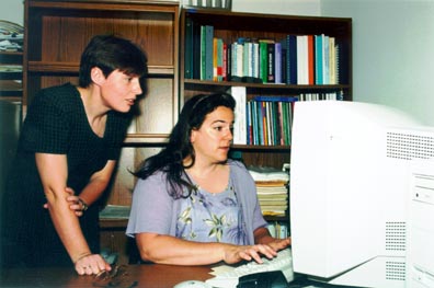 Ioana Niculescu and Thia Keppel