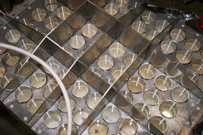 sodium-iodide crystals