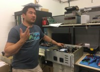 EESRF Stepper Motor Control Chassis Manning