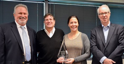 Jefferson Science Associates, the operations and management contractor for the Department of Energy’s Thomas Jefferson National Accelerator Facility, presented its fiscal year 2016 small business award to a small construction services firm from Hampton Roads