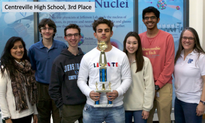 2019 Va. Regional HS Science Bowl 3rd place team