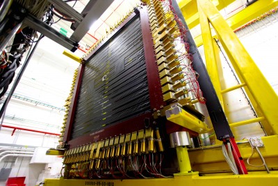 Time-of-flight detector in Jefferson Lab's Experimental Hall D.