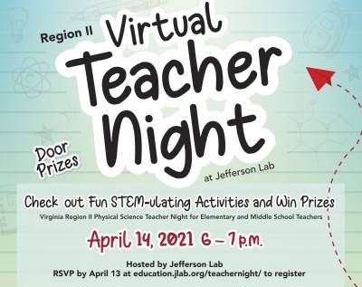 Teacher Night half-flyer