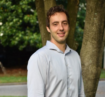 Photo of 2017 JSA Thesis Prize Winner Alessandro Baroni in a natural setting.