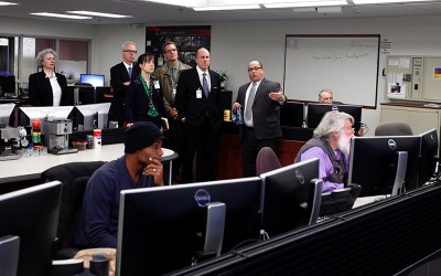 Department of Energy Under Secretary for Science Paul Dabbar visited Jefferson Lab