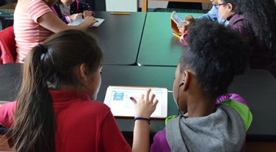 Hour of code students