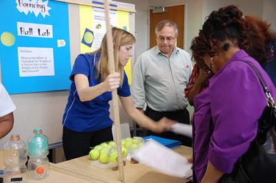 some of the activities presented at past Teacher Night events 