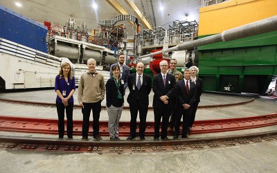 Department of Energy Under Secretary for Science Paul Dabbar visited Jefferson Lab