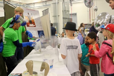Exhibits during the 2018 Open House