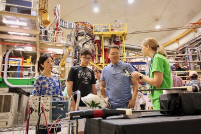 Exhibits during the 2018 Open House