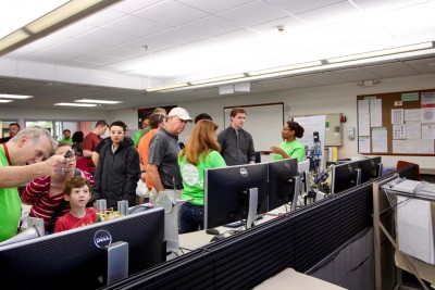 Exhibits during the 2018 Open House