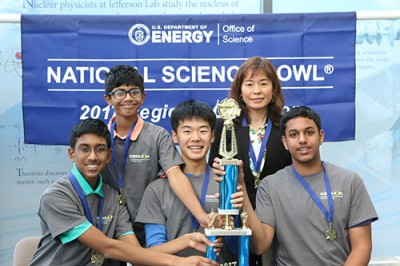 Finishing in first was the team from Nysmith School for the Gifted